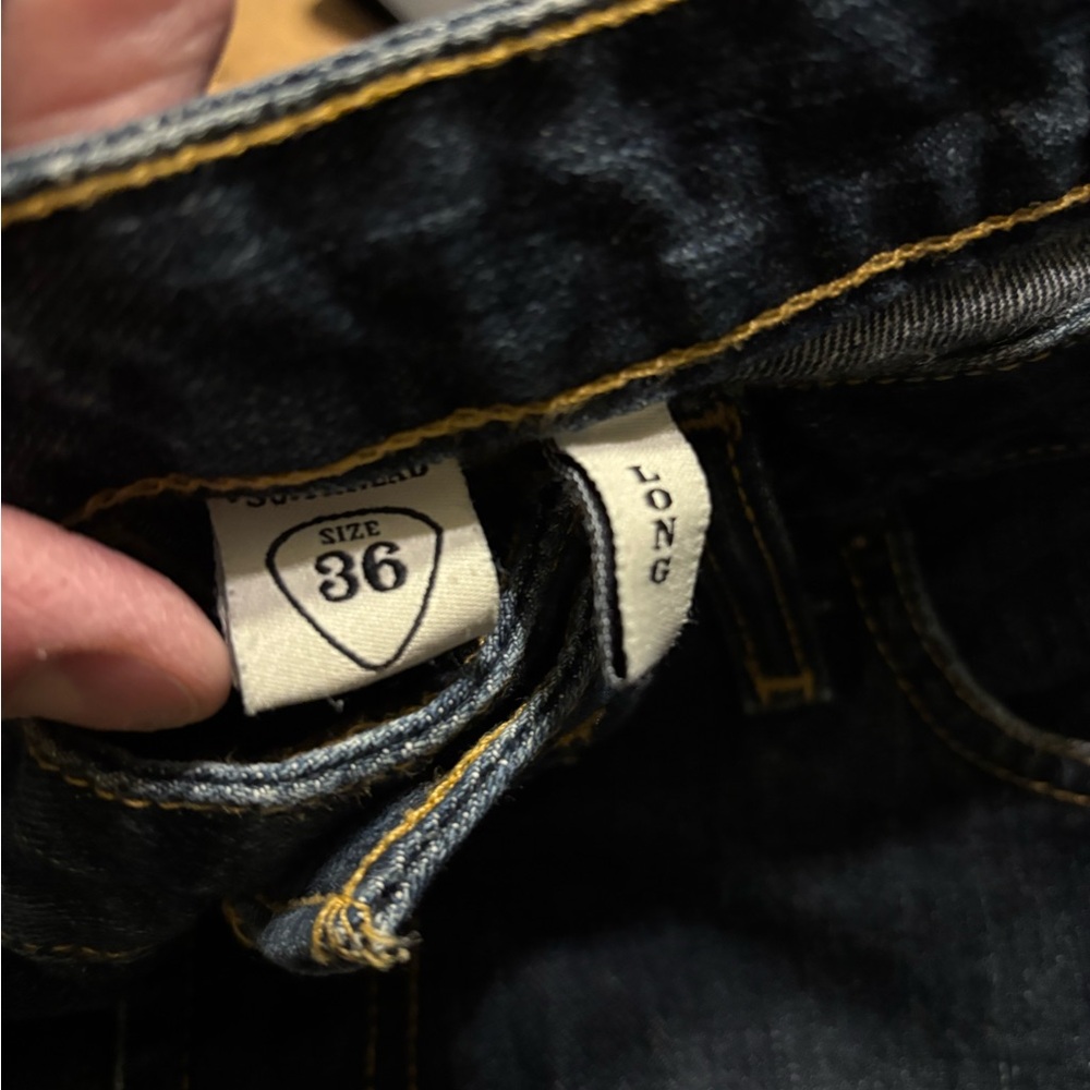 Men’s Southern Thread jeans. Size 36 Long - Picture 3 of 5